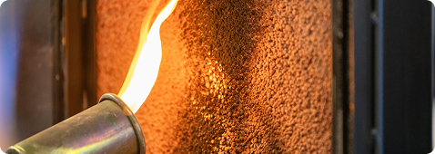 Non-halogen Intumescent Flame Retardants | Polymer Additives Group a Blowtorch Flame Applies Heat to a Material Surface, Demonstrating the Protective Char Layer of an Intumescent Flame Retardant.